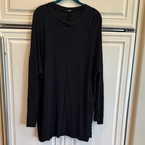 Eileen Fisher Women's Black Tunic Top